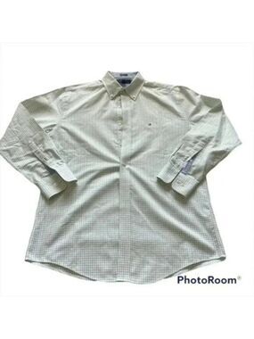 Tommy Hilfiger men heritage oxford checkered button down shirt Slim Fit …